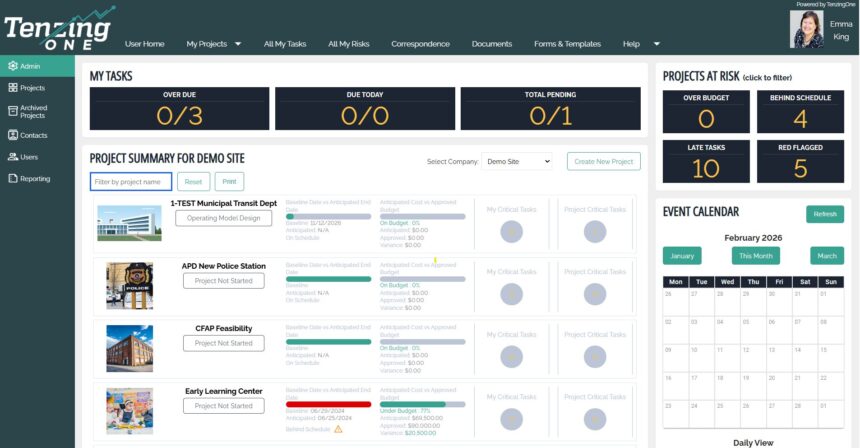 Tenzing One Dashboard | Tenzing One Tenzing One Dashboard
